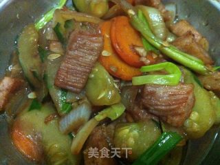 青瓜猪颈肉的做法步骤：9