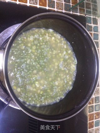 绿豆冰棒的做法步骤：2