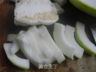海米冬瓜汤的做法步骤：2