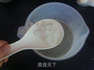 【营养豆浆】——黑芝麻核桃豆浆的做法步骤：8