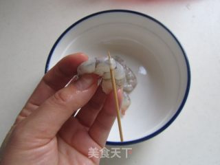 茄汁虾丸的做法步骤：1