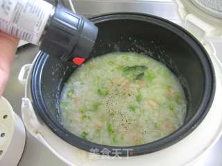 【芦笋虾仁粥】来碗清淡鲜甜的粥的做法步骤：10