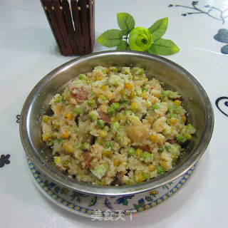 青豆米粉肉的做法步骤：11