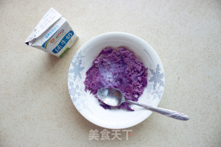 紫薯冰淇淋的做法步骤：4