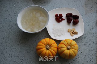 金瓜蒸雪蛤的做法步骤：4