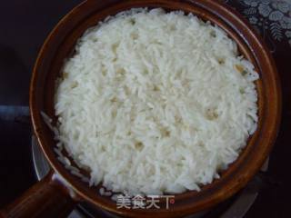味浓甘香---腊味煲仔饭的做法步骤：5