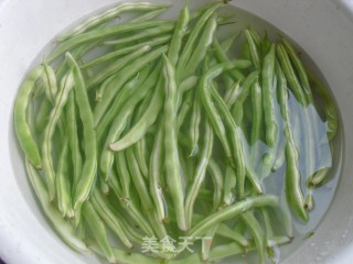 煎芸豆的做法步骤：2