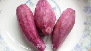 紫薯大米饭的做法步骤：1