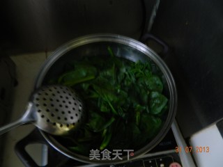 蒜泥木耳菜的做法步骤：2