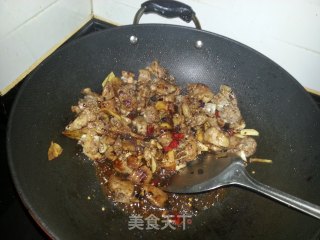 香辣豆豉鸭的做法步骤：9