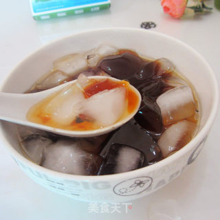 碎碎冰红糖冰凉粉的做法步骤：11