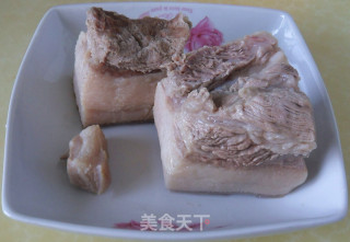 苦瓜回锅肉的做法步骤：4