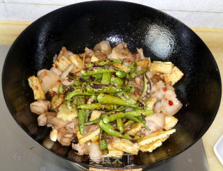 苦瓜回锅肉的做法步骤：20