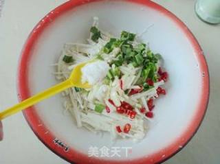 包烧金针菇的做法步骤：3