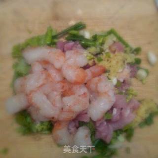鲜虾小馄饨的做法步骤：3