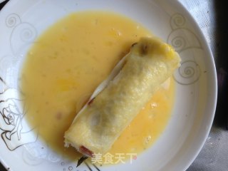 营养早餐芝士土司炸卷的做法步骤：6