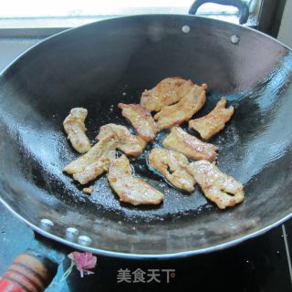 煎肉片的做法步骤：7