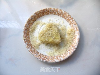 又是一年七夕时——心形鳕鱼饼的做法步骤：10