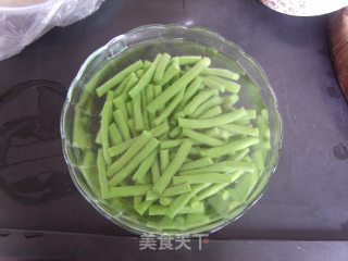 姜汁豆角的做法步骤：8