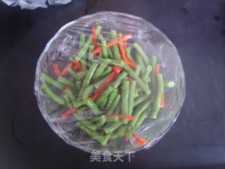 姜汁豆角的做法步骤：12