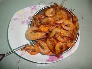 【香辣椒盐虾】-----天然的补钙食品的做法步骤：5