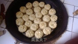 野苋菜肉包子的做法步骤：15