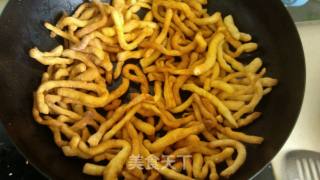 芝麻葡萄干沙琪玛的做法步骤：6