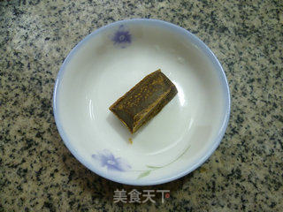 咖喱菜芯年糕汤的做法步骤：3
