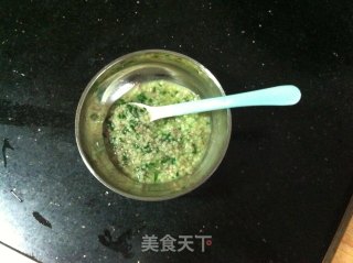 宝宝辅食-猪肝青菜颗粒面的做法步骤：11