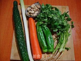 爽口小凉菜------【生拌老虎菜】的做法步骤：1
