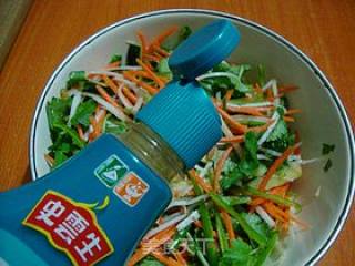 爽口小凉菜------【生拌老虎菜】的做法步骤：4