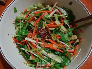 爽口小凉菜------【生拌老虎菜】的做法步骤：6