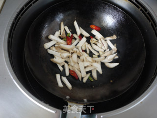 蚝油杏鲍菇肉丝的做法步骤：6