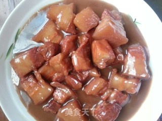 蜜汁五花肉的做法步骤：13