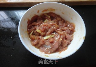 【毛豆木耳炒肉丝】的做法步骤：4