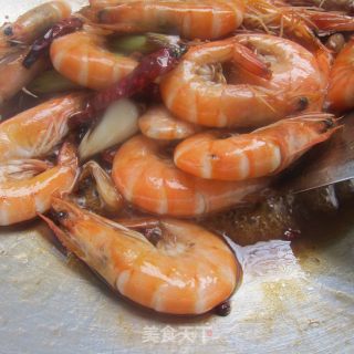 麻辣吮指虾的做法步骤：5