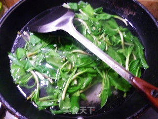 马兰炒年糕的做法步骤：5