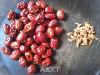 糯米酿红枣的做法步骤：3
