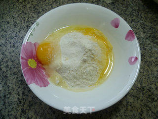 香芹玉米面煎饼的做法步骤：6