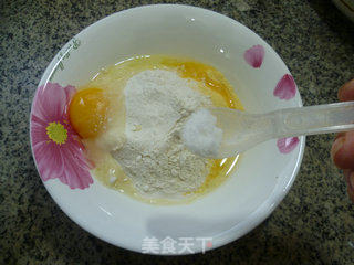 香芹玉米面煎饼的做法步骤：7