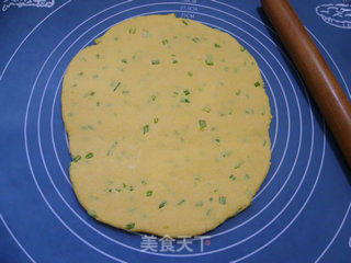 香芹玉米面煎饼的做法步骤：12