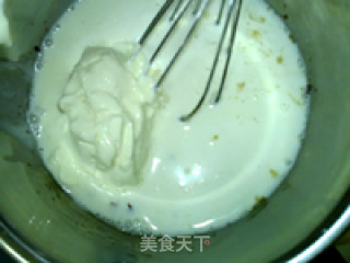 玫瑰牛奶意式冰激凌的做法步骤：3