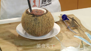 椰子炖乌鸡的做法步骤：5