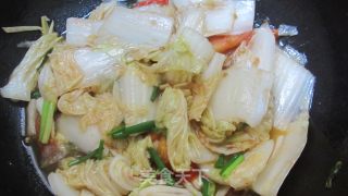 酸辣白菜的做法步骤：5
