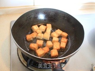 蚝汁脆皮豆腐的做法步骤：5