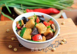 蚝汁脆皮豆腐的做法步骤：10