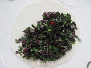 红苋菜馅饼的做法步骤：8