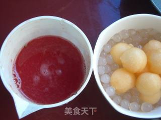 西瓜西米露的做法步骤：6