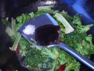 蚝油西兰花的做法步骤：5