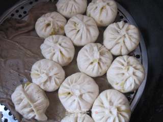 白菜鲜肉包的做法步骤：14